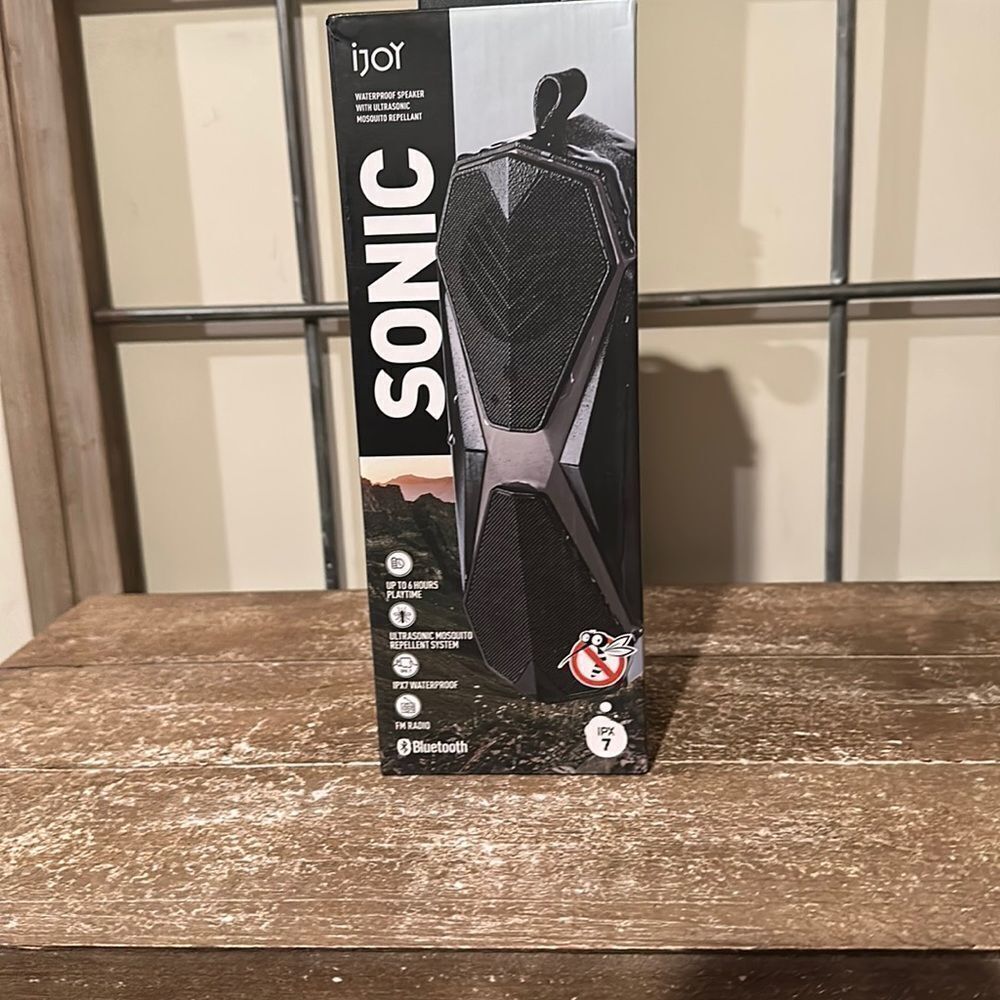Bluetooth speaker sonic